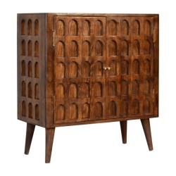 Chestnut Arch Storage Cabinet