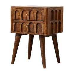 Chestnut Arch Bedside / Accent Table