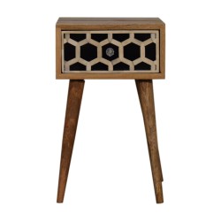 Mini Bone Inlay Bedside / Accent Table