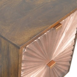 Manila Copper Bedside / Accent Table