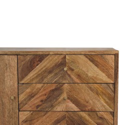 Muna Mixed Sideboard with Drawers and Storage Cabinet