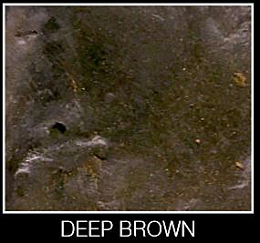 Deep Brown Patina